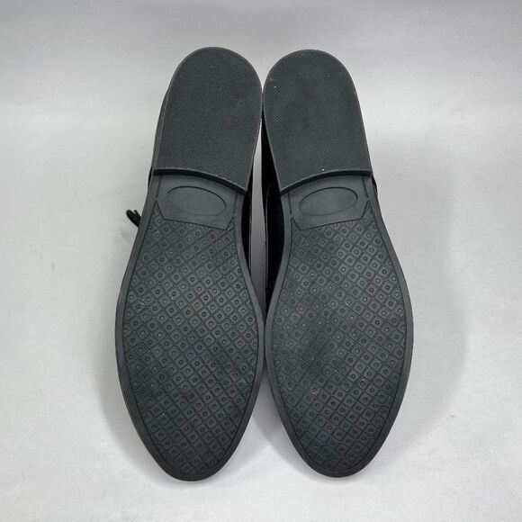 London‎ Fog Clora Boots Girls Size 11 Black Leather Lace Up Ankle Booties - Picture 10 of 11